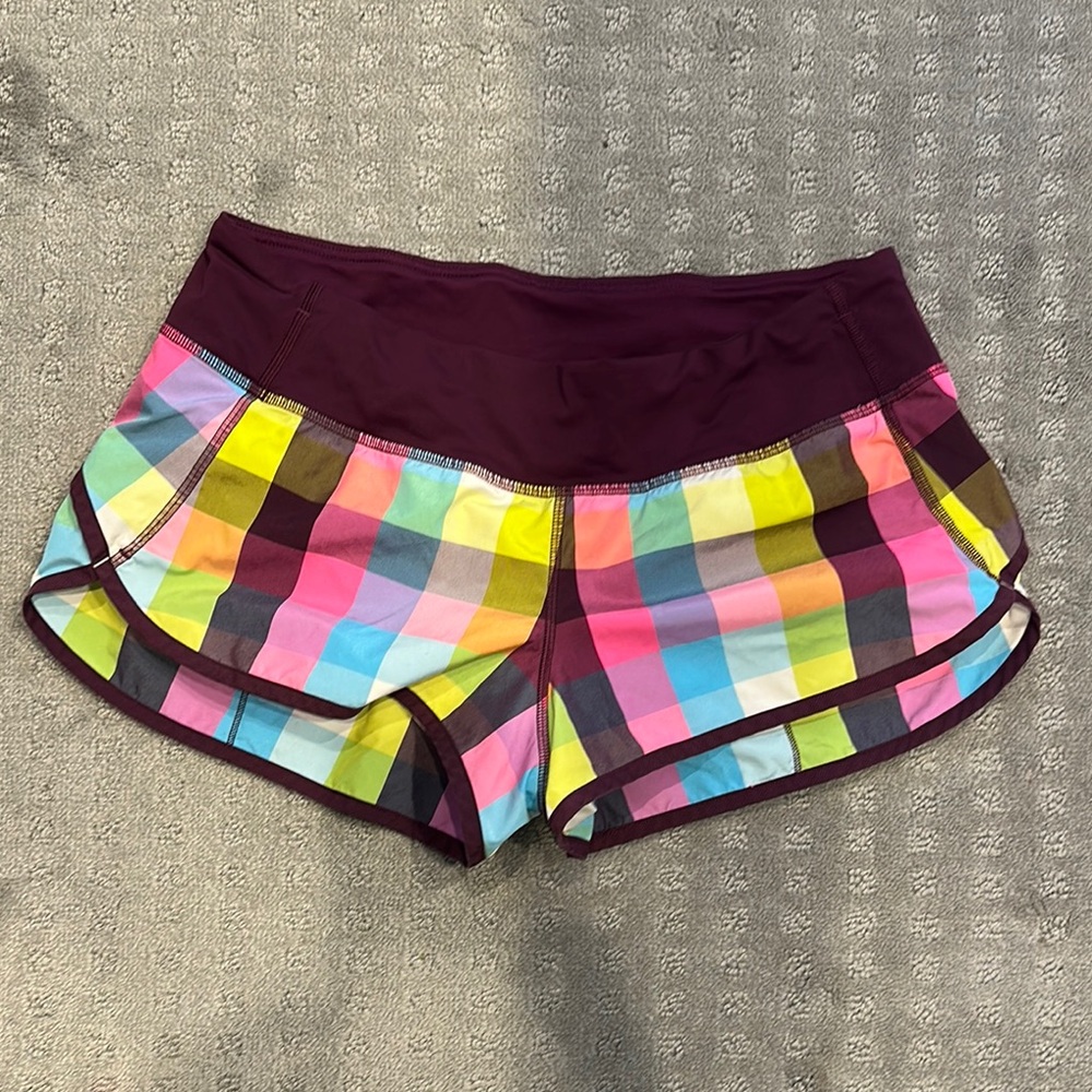 Lululemon Speed Up Low Rise 2.5” lined Shorts